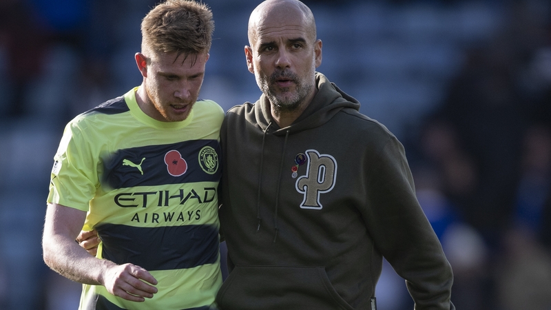 De Bruyne and Guardiola
