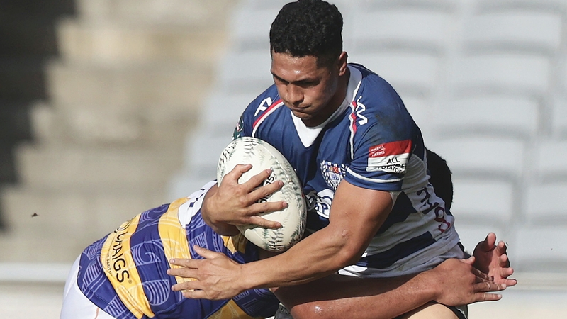 The first tackle will be required to target the belly area below the sternum