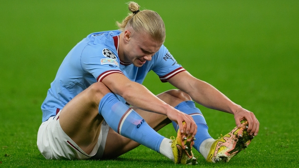 Haaland missed Saturday's win over Leicester