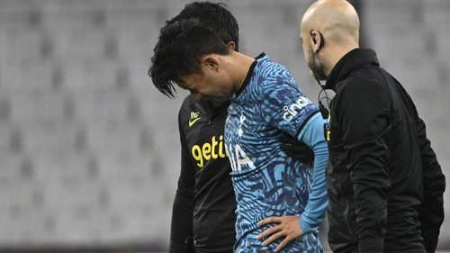 Son Heung-min fractured his eye socket last week