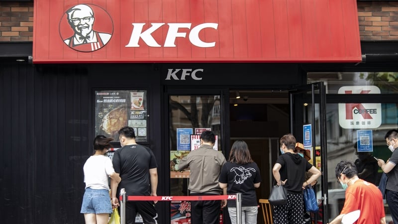 Total sales in China, Yum Brands' biggest market, grew 3% in the first quarter of this year