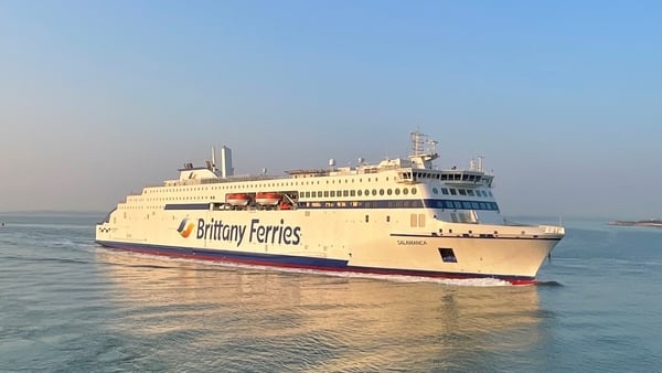 Brittany Ferries said a total of 213,725 passengers travelled on its Irish routes between 2023 and 2024