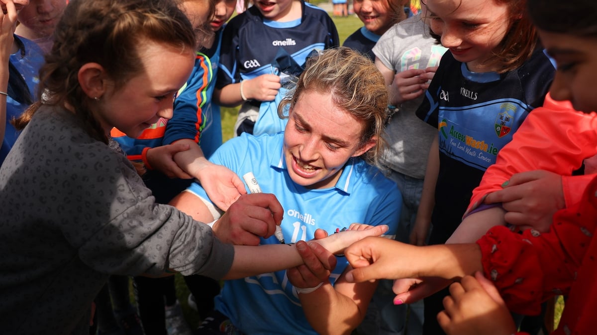 Dublin camogie captain reacts to breaking camogie news
