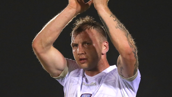 Galway United's Stephen Walsh during the 1-0 league win over Waterford in April