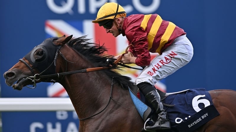 Tom Marquand and Bayside Boy winning the QEII