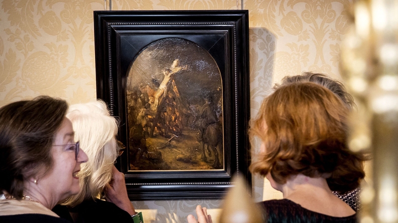 Art experts had previously dismissed the oil sketch as a "crude imitation"