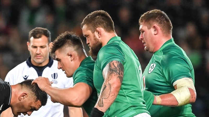 Porter will start alongside Dan Sheehan and Tadhg Furlong in the Ireland front row