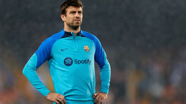 Pique will play his last game for Barca this weekend