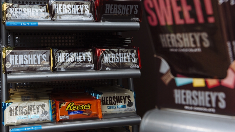 The maker of Hershey's Kisses and Reese's Peanut Butter Cups did not give details about the number of jobs it was cutting