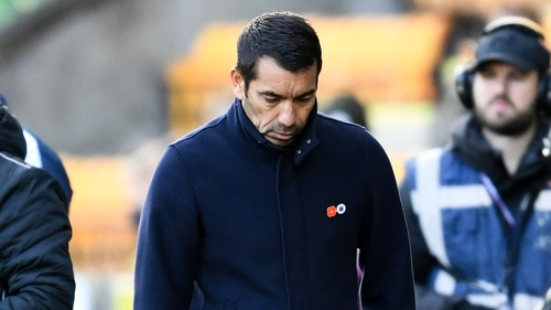 Rangers are now seven points behind Celtic in Scotland