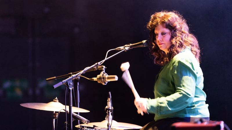 Mimi Parker of Low performs at Tramway Glasgow on January 29, 2019 in Glasgow, Scotland. (Photo by Roberto Ricciuti/Redferns)