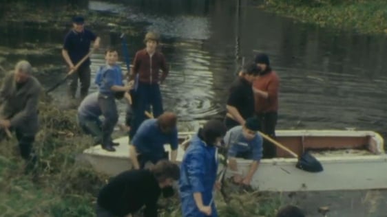 Cleanup of Grand Canal, Limerick (1977)
