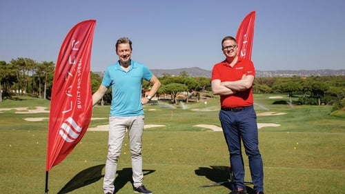 Feargal Brady, CEO of NoFrixion and Des Wynne, CEO Lazer Telecom