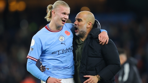 Pep Guardiola has been without his star striker for City's last nine games