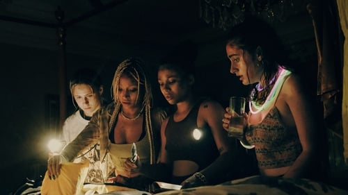 Bodies Bodies Bodies: 'Tension about who has or has not responded to the group chat escalate to confrontations that destabilise the cornerstones of each person's identity.' Photo: Sony Pictures