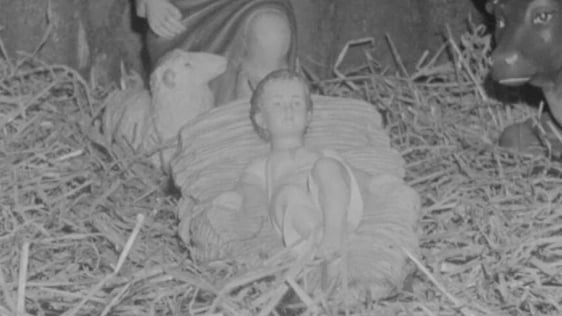 Christmas crib at Mansion House (1967)