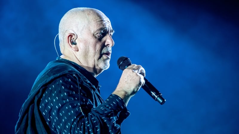Peter Gabriel performs at Mediolanum Forum of Assago in 2013 in Milan, Italy. (Photo by Sergione Infuso/Corbis via Getty Images)