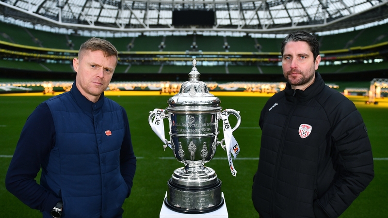 Damien Duff's and Ruaidhrí Higgins' go head-to-head