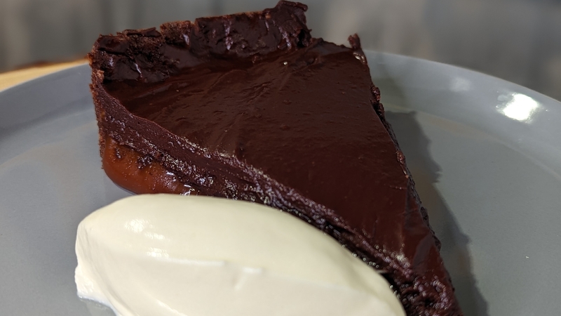 This tart takes a bit of patience to make with the different stages but it is so worth it.