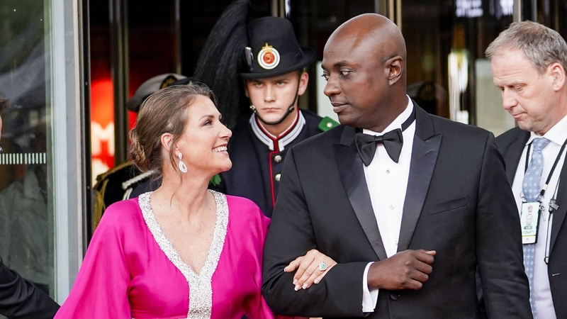 The beliefs of Princess Martha Louise of Norway (L) and her fiancé self-professed shaman Durek Verrett (2nd R) have raised eyebrows in no-nonsense Norway