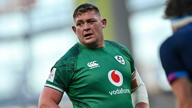 Tadhg Furlong is Ireland's 25th captain of the professional era