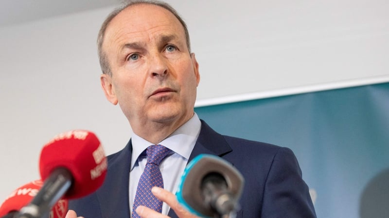 Taoiseach Micheál Martin praised people's "extraordinary response" in housing Ukrainians (file pic)