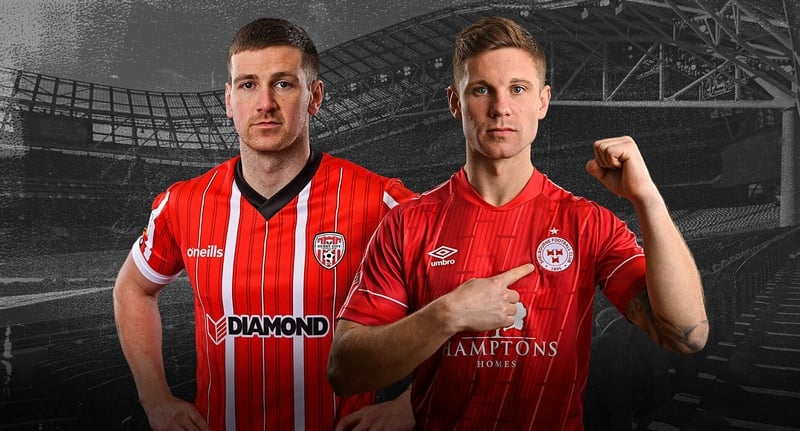 It's Derry City v Shelbourne in the FAI Cup Final