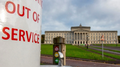 The Stormont institutions have been suspended for almost two years because of a DUP boycott in protest at post-Brexit trading arrangements