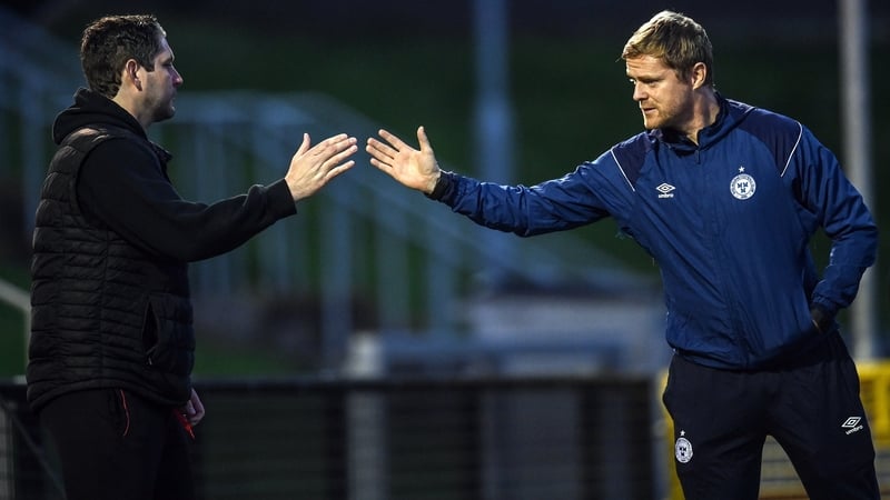 Ruaidhri Higgins and Damien Duff will lead their respective sides out at Lansdowne Road