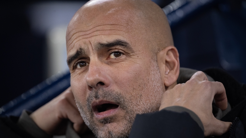 Pep Guardiola is a happy man at the Etihad