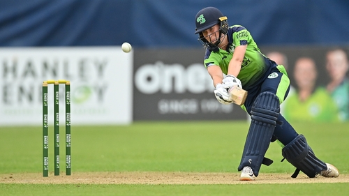 Orla Prendergast helped Ireland to a six wicket win