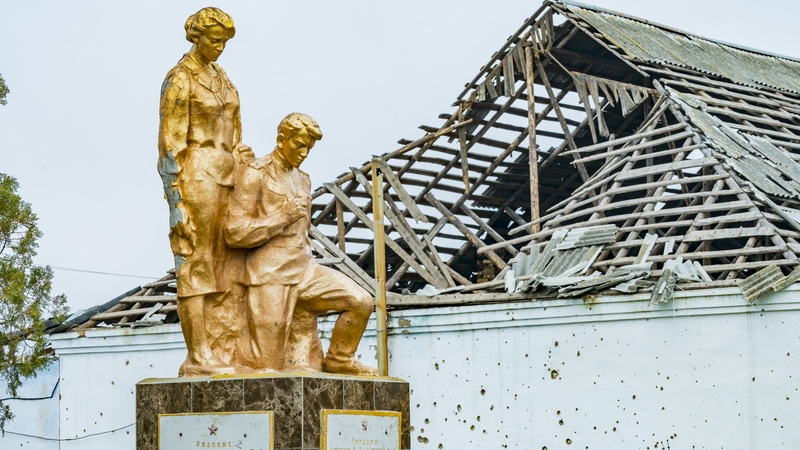 Géarchéim dhaonnachta i gcathair Kherson