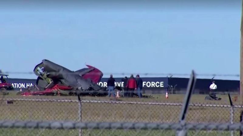 The crash involved a single-pilot Bell P-63 Kingcobra crashing into a larger Boeing B-17 Flying Fortress