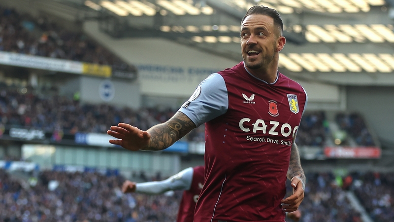 Ings got both Villa goals