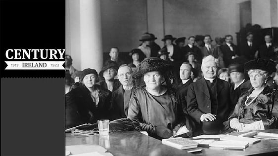 Century Ireland Issue 244 - Mary MacSwiney on the stand, 12 August 1920 Photo: Library of Congress …