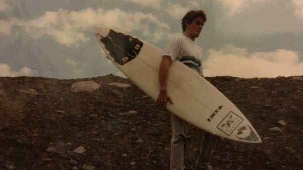 Richie Fitzgerald in 1996, the year he signed his first professional contract. (Pic: Annamarie Fitzgerald).