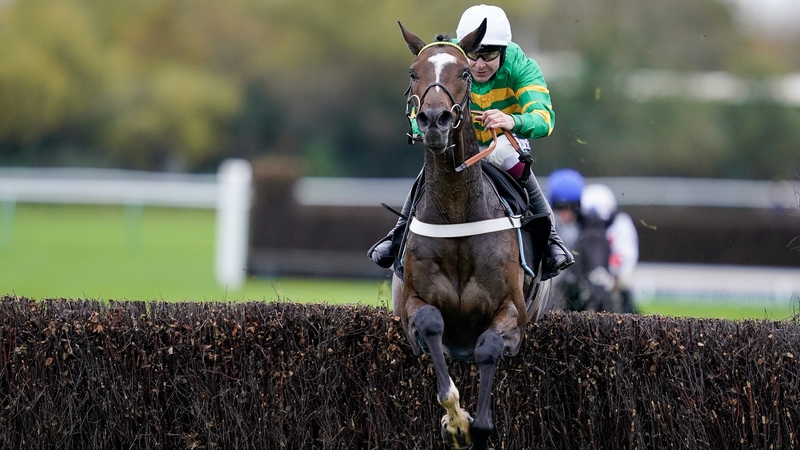 Jonbon's only defeat to date came when finishing a yawning 22 lengths behind stablemate Constitution Hill in last season's Supreme Novices' Hurdle