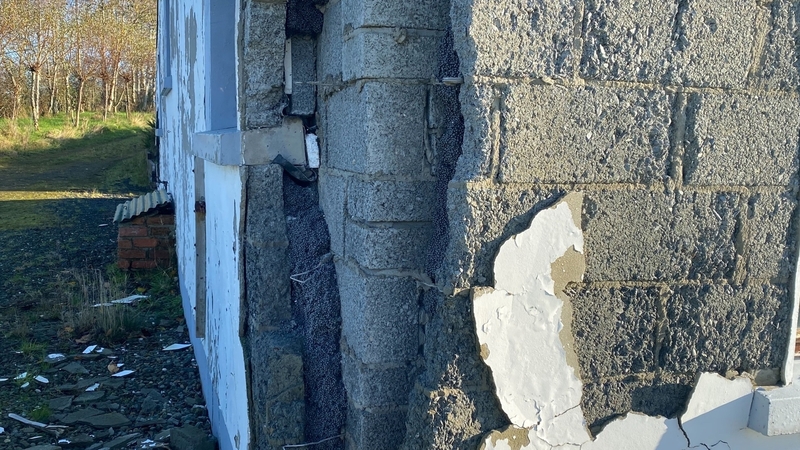 One of the homes affected by the issue