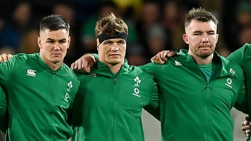 Johnny Sexton, Josh van der Flier and Peter O'Mahony are among those who return