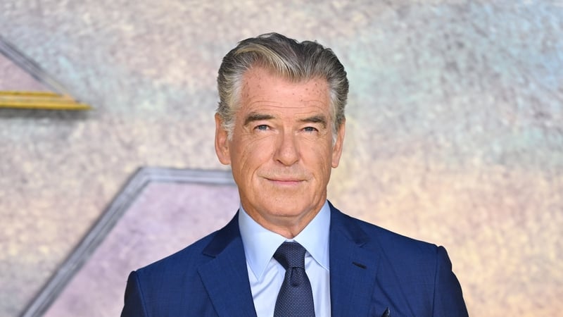 Pierce Brosnan - Shared happy news