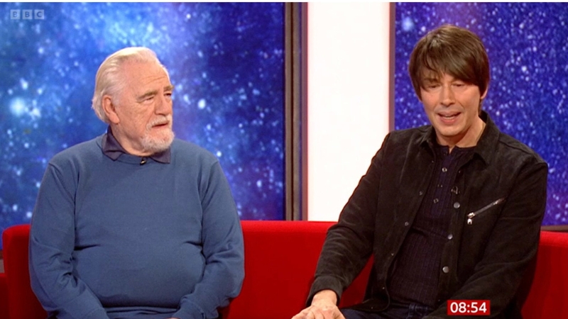 (L-R) Succession actor Brian Cox and Professor Brian Cox