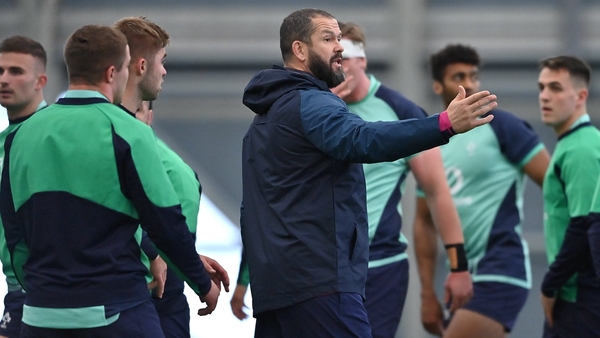 Andy Farrell has some decisions to make before Ireland's Six Nations opener against Wales on 4 February
