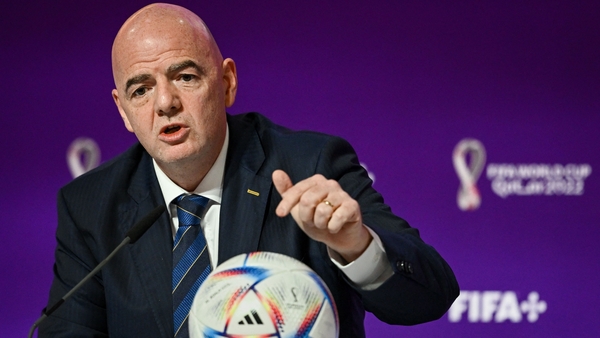 FIFA president Gianni Infantino
