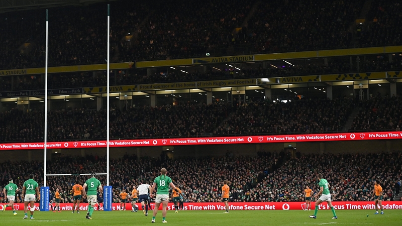 Ross Byrne kicks the crucial penalty