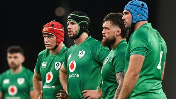Ireland's forwards produced a superb defensive effort