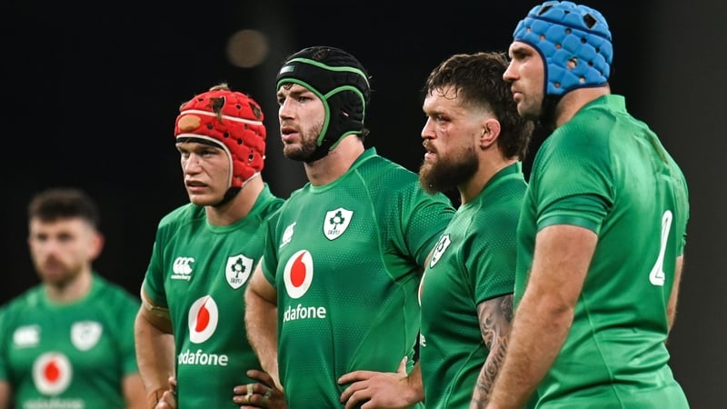 Ireland's forwards produced a superb defensive effort