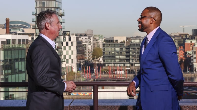 Shay Walsh, Managing Director at BT Ireland and Thomas John, VP Partners EMEA & International at Five9