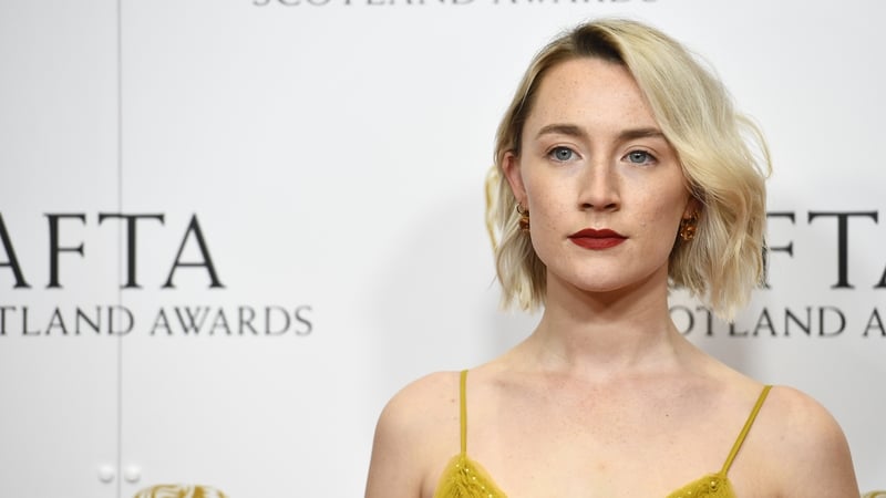 Saoirse Ronan attends the British Academy Scotland Awards at DoubleTree.