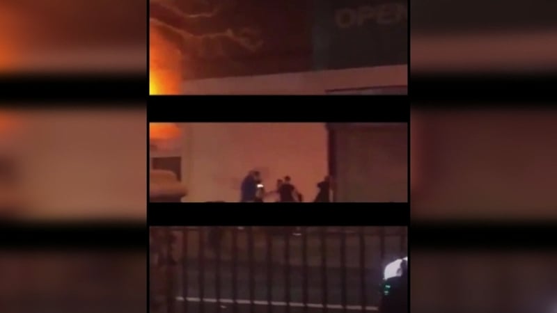 The two gardaí, a man and a woman, responded to a public order incident outside a pub