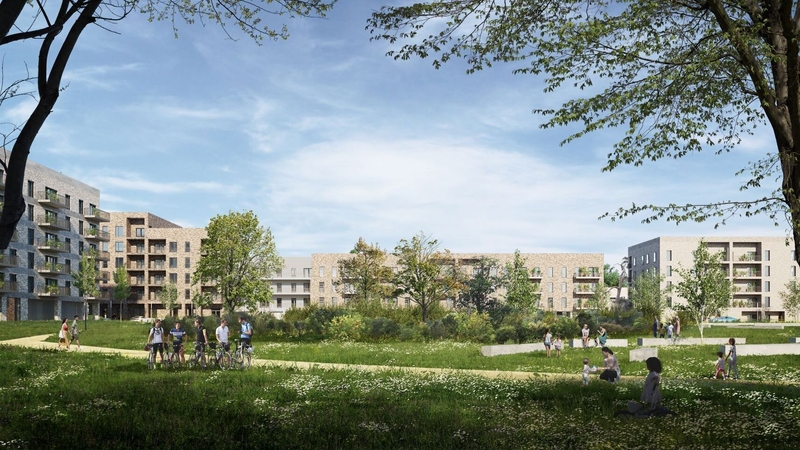 The homes will be a mix of cost rental, affordable purchase and social